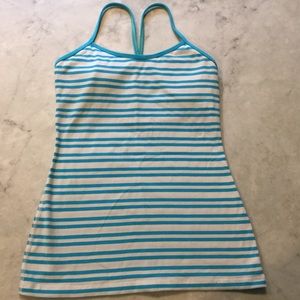LuLuLemon athletic tank top with shelf bra